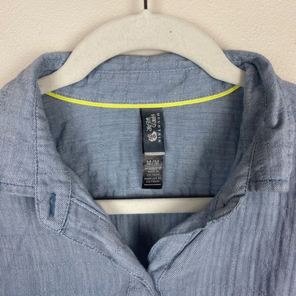 Mountain Hardwear Heralake Long Sleeve Chambray Tunic - Size Medium - Picture 4 of 8